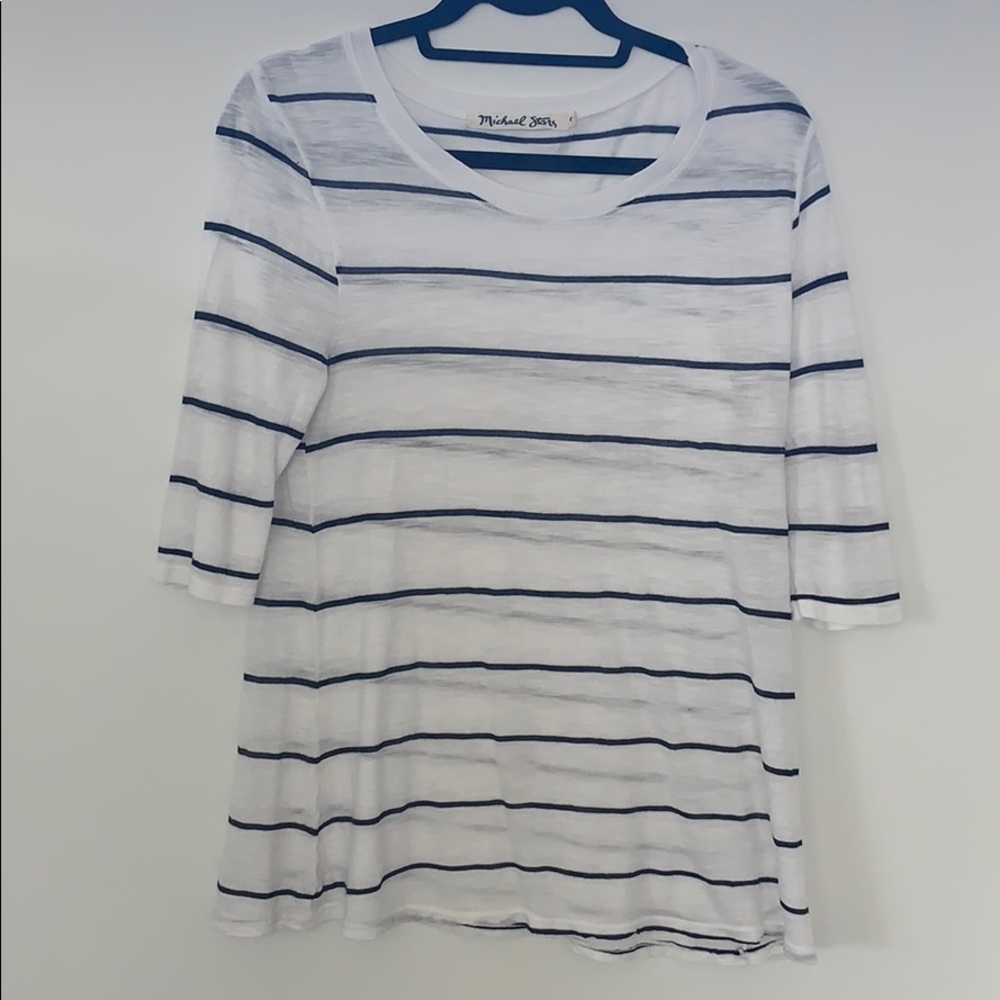Michael stars striped tee